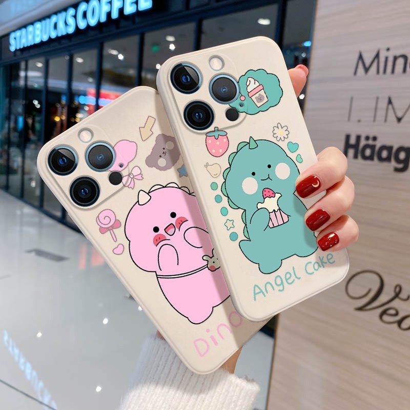 Ốp lưng IPhone cạnh vuông Khủng Long Simpson 6plus/6s/6splus/7/7plus/8/8plus/x/xr/xs/11/12/13/14/pro/max/plus/promax BV