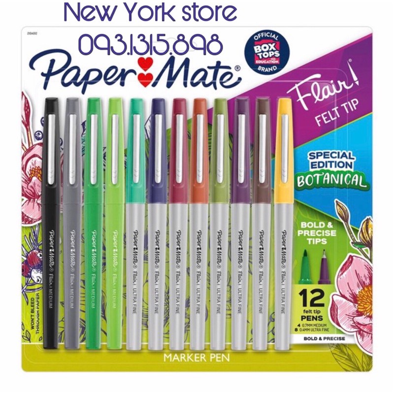 Set 12 bút Paper❣️Mate chính hãng USA