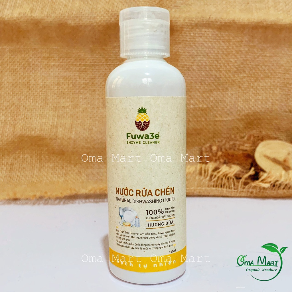 Nước rửa chén sinh học tự nhiên Fuwa3e 500ml