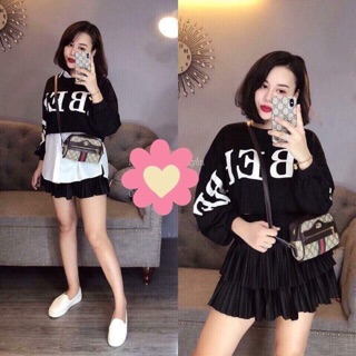 Set áo crt + sơ mi