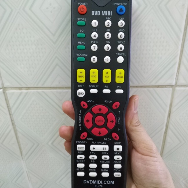 [Mã ELFLASH3 hoàn 10K xu đơn 20K] Remote đầu đĩa EU79