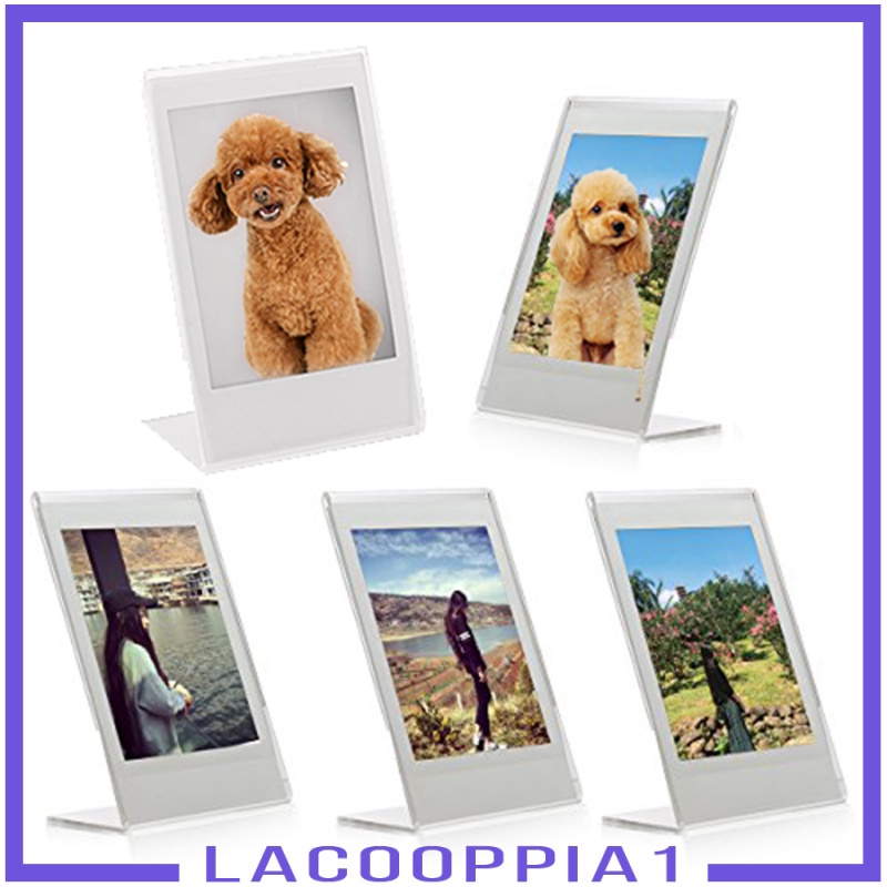 [Lacooppia1] Giá Đỡ Khung Ảnh Bằng Acrylic Trong Suốt Trưng Bày Trang Trí Năm Mới