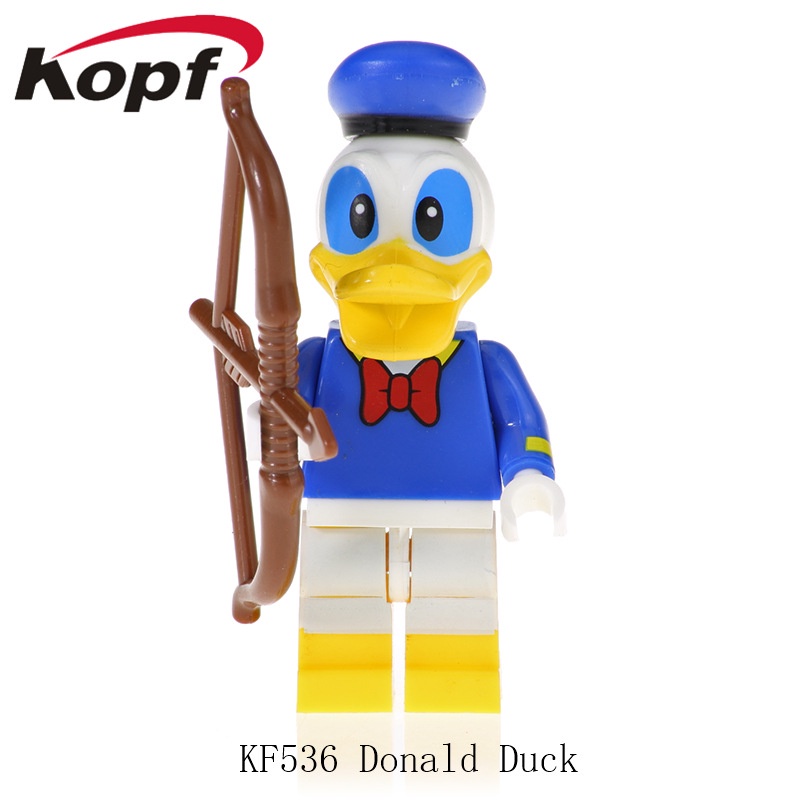 Mô Hình lego Lắp Ráp Hình Chuột Mickey / Vịt Donald
