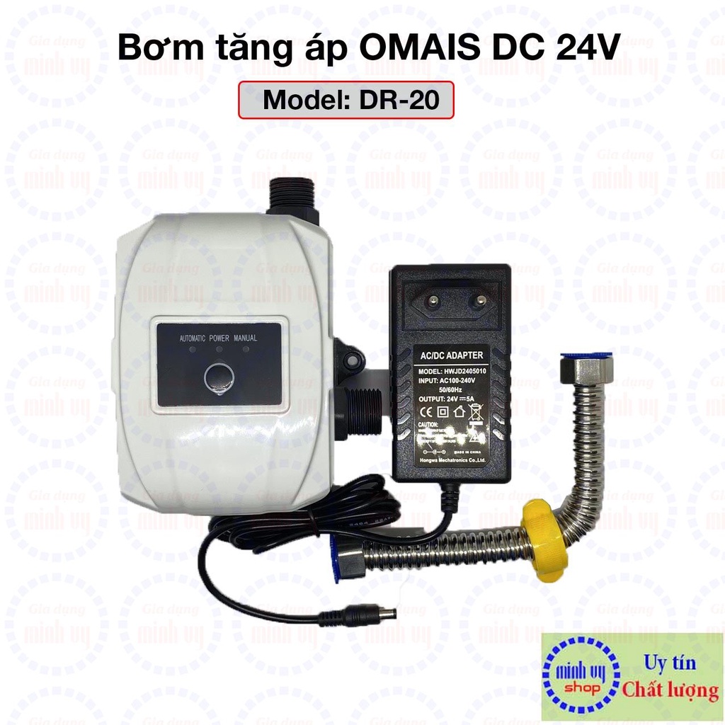 Bơm tăng áp vòi sen - OMAIS 24V DC DR-20