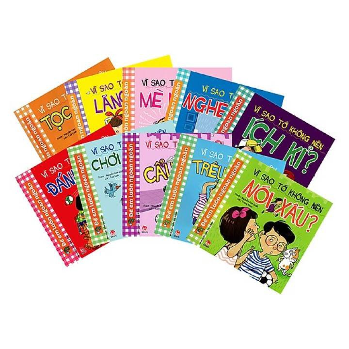 Sách Combo để em luôn ngoan ngoãn , vì sao tớ không nên bộ 2 ( bộ 10 quyển )