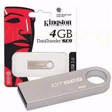 USB Kingston 64Gb/32Gb/16Gb/8Gb/4Gb/2Gb USB 2.0 3.0 SE 9 chống nước thiết kế nhỏ gọn Bảo hành 12 tháng
