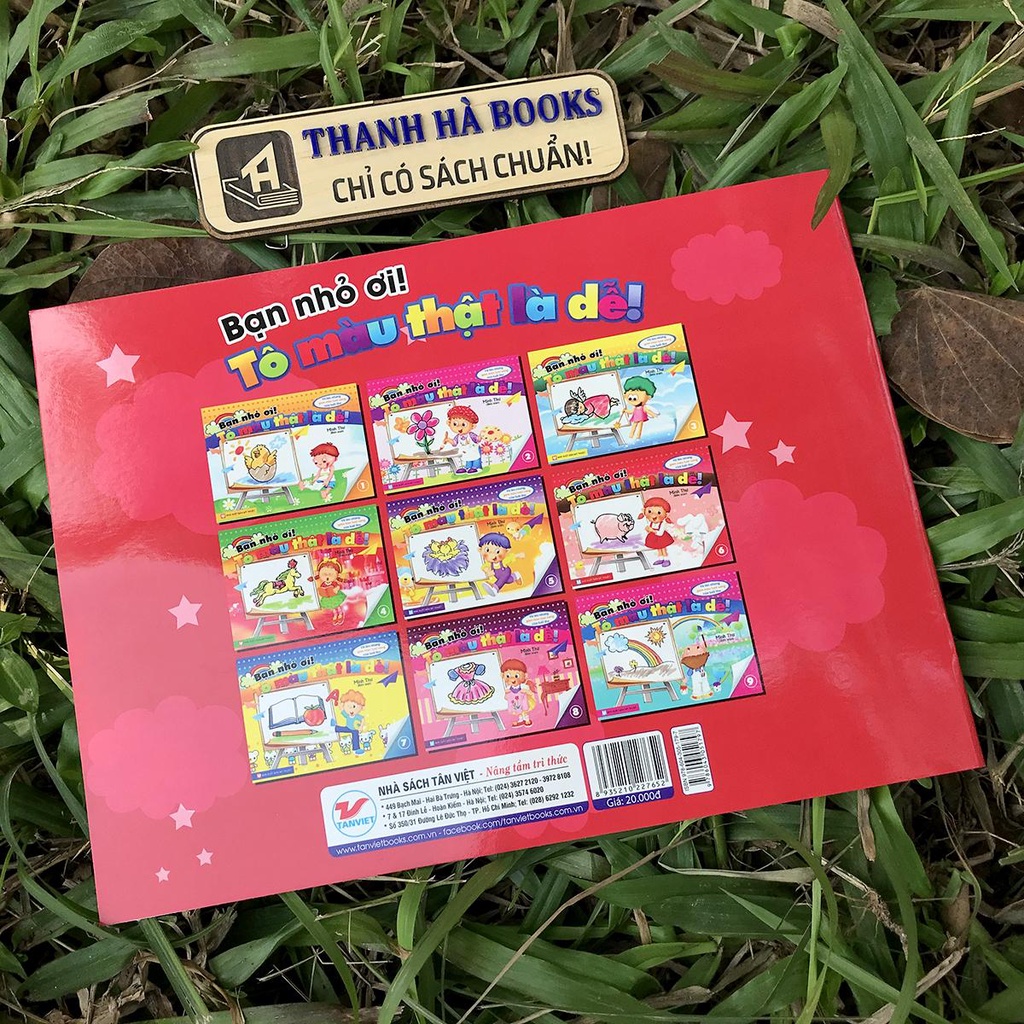 Sách - Bạn nhỏ ơi! Tô Màu Thật Là Dễ! - Tập 6 (2-5 tuổi)