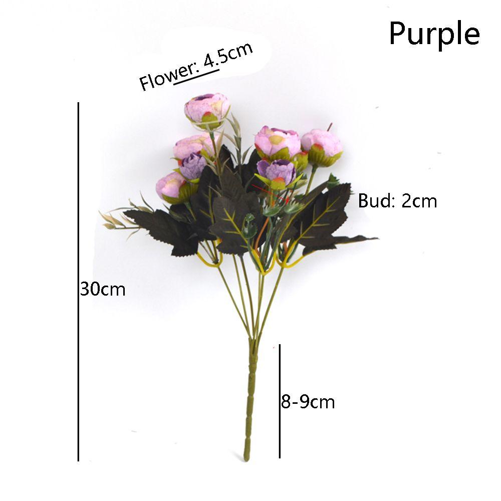 KUNHEV Hoa Mẫu Đơn Giả Trang Trí Tiệc Mùa Thu|Bó Hoa Mẫu Đơn Giả Trang Trí Tiệc Cưới