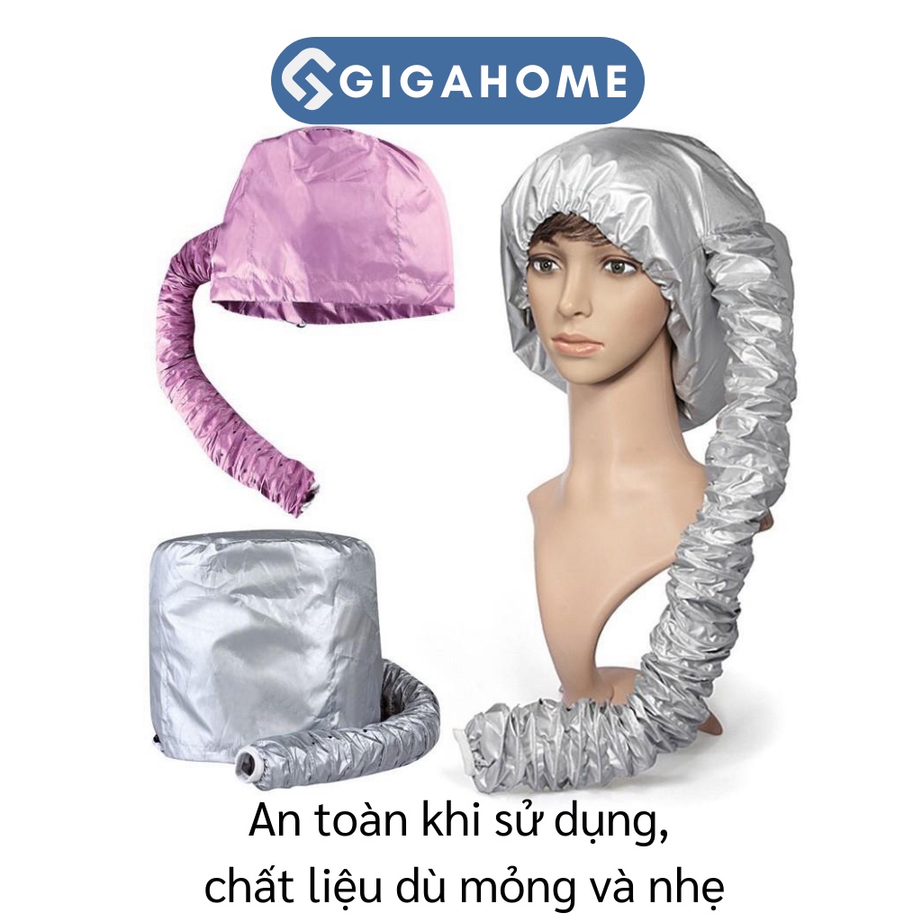 Mũ Hấp Dầu Chăm Sóc Tóc Bằng Máy Sấy GIGAHOME Vải Dù Không Thấm Nước 6068