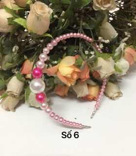 66/- Cài tóc ngọc trai handmade
