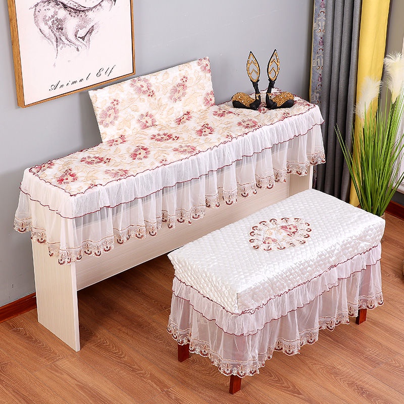 Tấm Vải Che Phủ Đàn Piano Điện Chống Bụi 88 Phím 61 Phím Đơn Giản Tiện Dụng