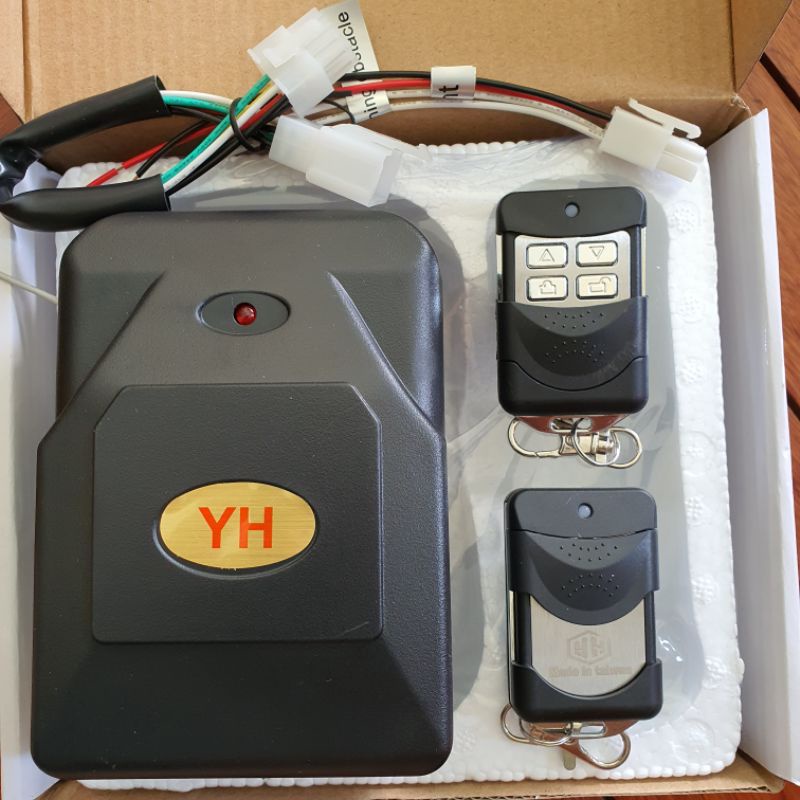 Bộ điều khiển cửa cuốn nhãn hiệu yh 433mhz