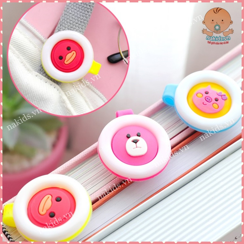 Kẹp Chống Đuổi Muỗi Tinh Dầu Hương Chanh Xả Cho Bé