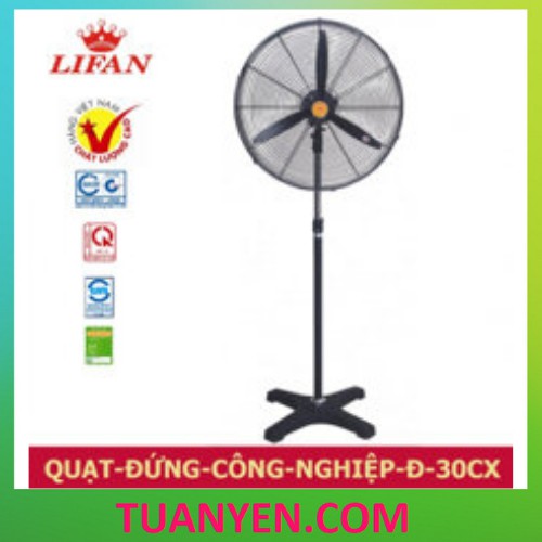 Quạt đứng công nghiệp Lifan Đ-30CX - 170W Thông Số Hãng Lifan