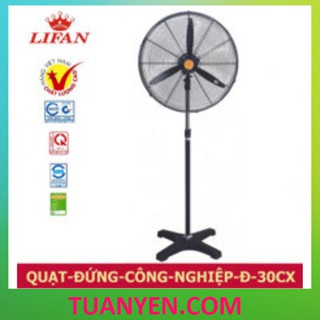 Quạt đứng công nghiệp Lifan Đ-30CX công suất mạnh 170W chính hãng