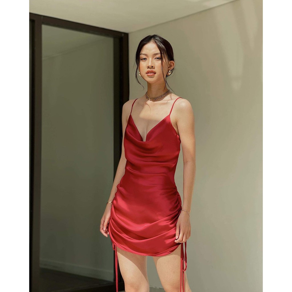 Đầm dây rút 2 bên - D112