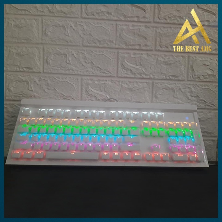 Bàn Phím Cơ Gaming Chính Hãng Đèn LED 7 Màu BOSSTON MK-921 Chuyên Game Bàn phím Máy Vi Tính PC Laptop Keyboard Có Dây