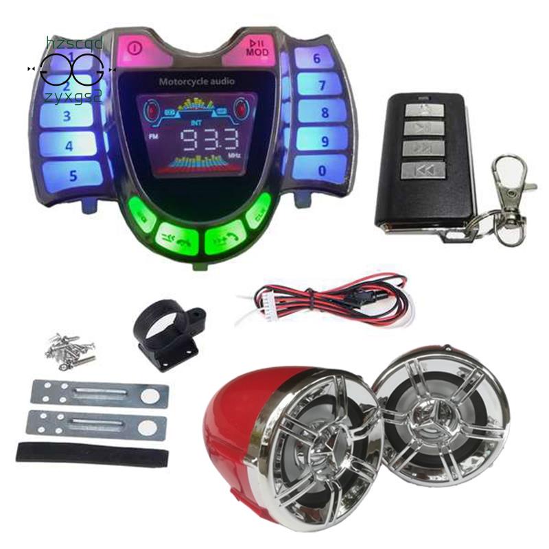 Loa Bluetooth MP3 không dây chống thấm nước cho xe máy