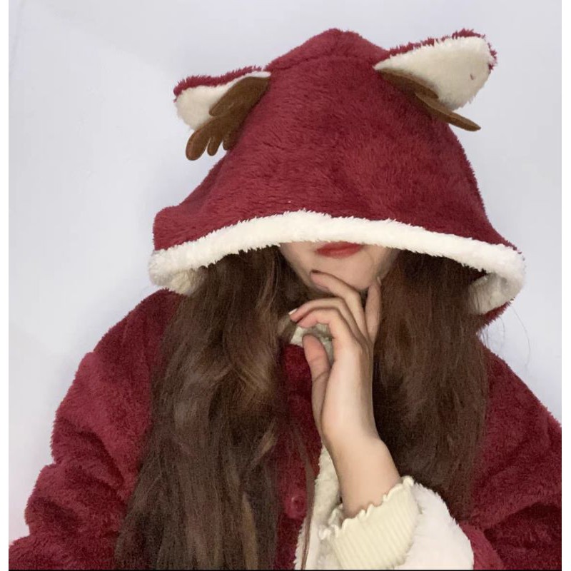 (Sẵn)RDER_ Bộ Ngủ Bông Đỏ Giáng Sinh N33 | BigBuy360 - bigbuy360.vn