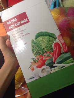 Bộ Dao 7 Món Đế Gỗ Cao Cấp