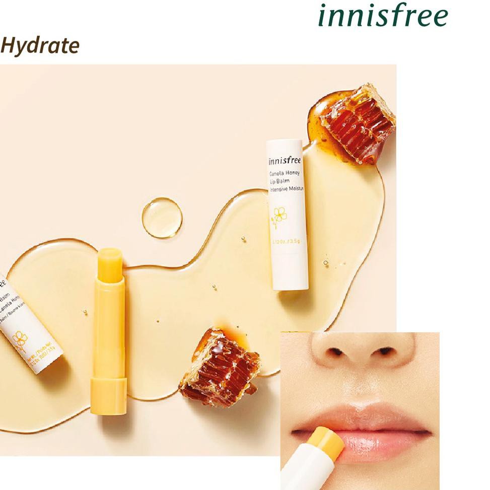 (Hàng Mới Về) Son Dưỡng Môi Chiết Xuất Mật Ong Qr Sup3R 22ma6ad Innisfree 3.5g | BigBuy360 - bigbuy360.vn