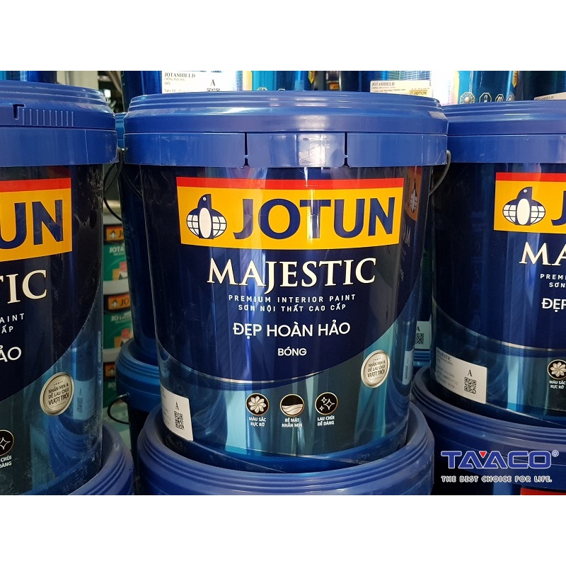 Sơn JOTUN Majestic ( Đẹp hoàn hỏa bóng_Mới ) thùng 15 lít