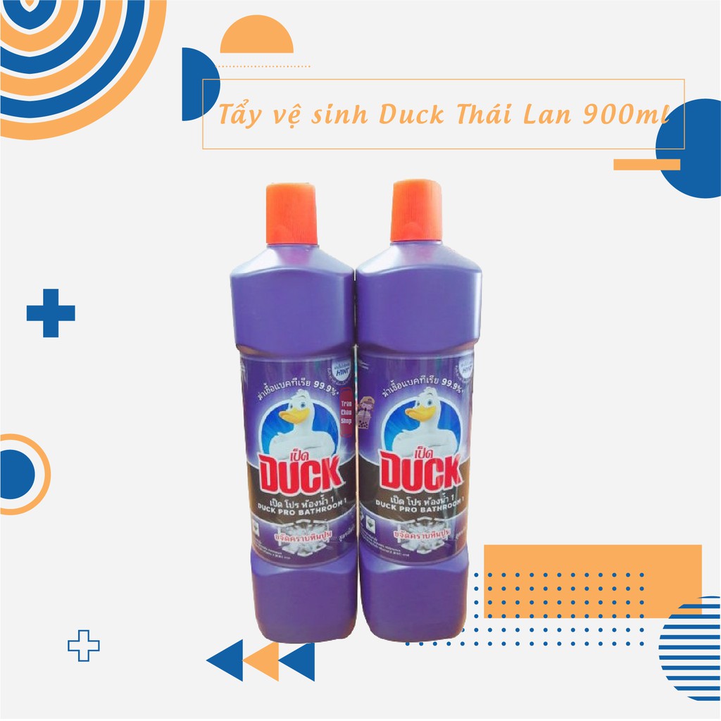 [GIÁ SỈ] Nước tẩy nhà vệ sinh Duck - con vịt Thái Lan 900ml