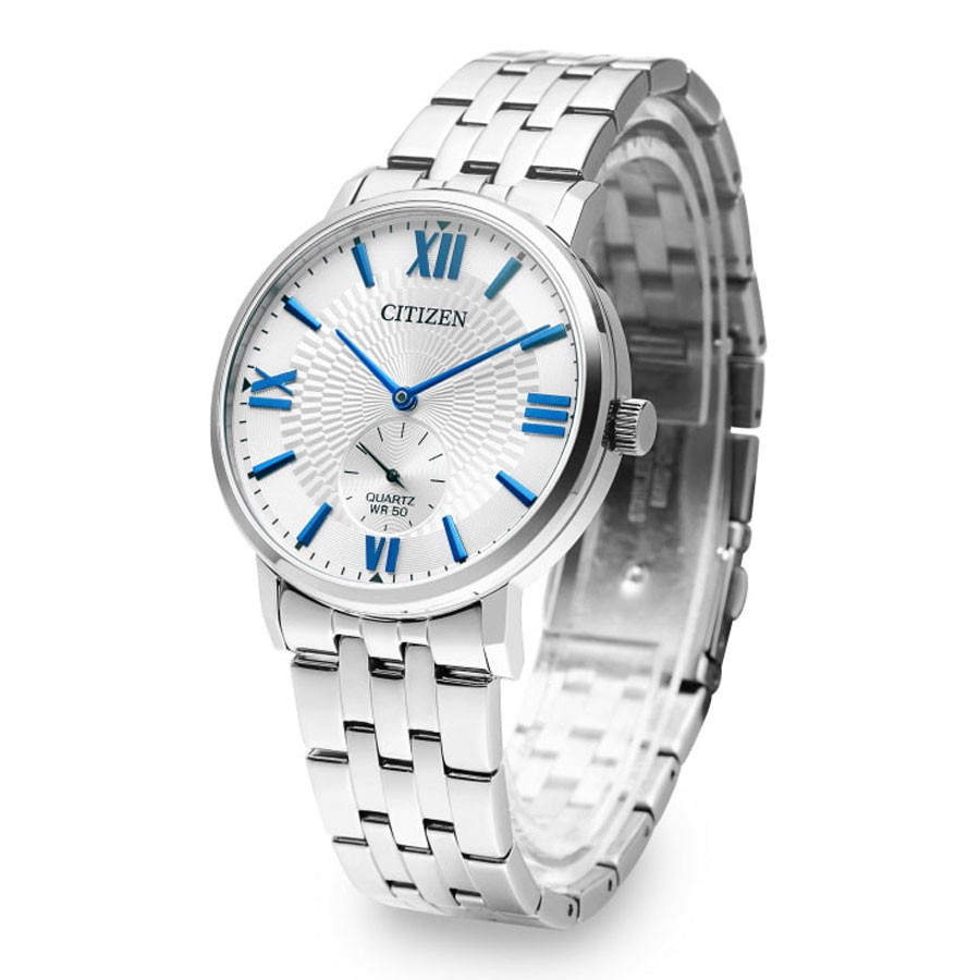 Đồng Hồ Nam Citizen Dây Thép Không Gỉ BE9170-72A - Mặt Trắng