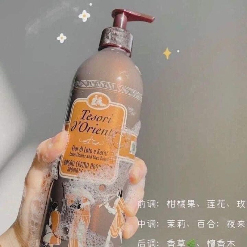 Sữa Tắm Tesori D Oriente 500ml , Sữa Tắm Hương Nước Hoa thơm lâu , trắng da | BigBuy360 - bigbuy360.vn