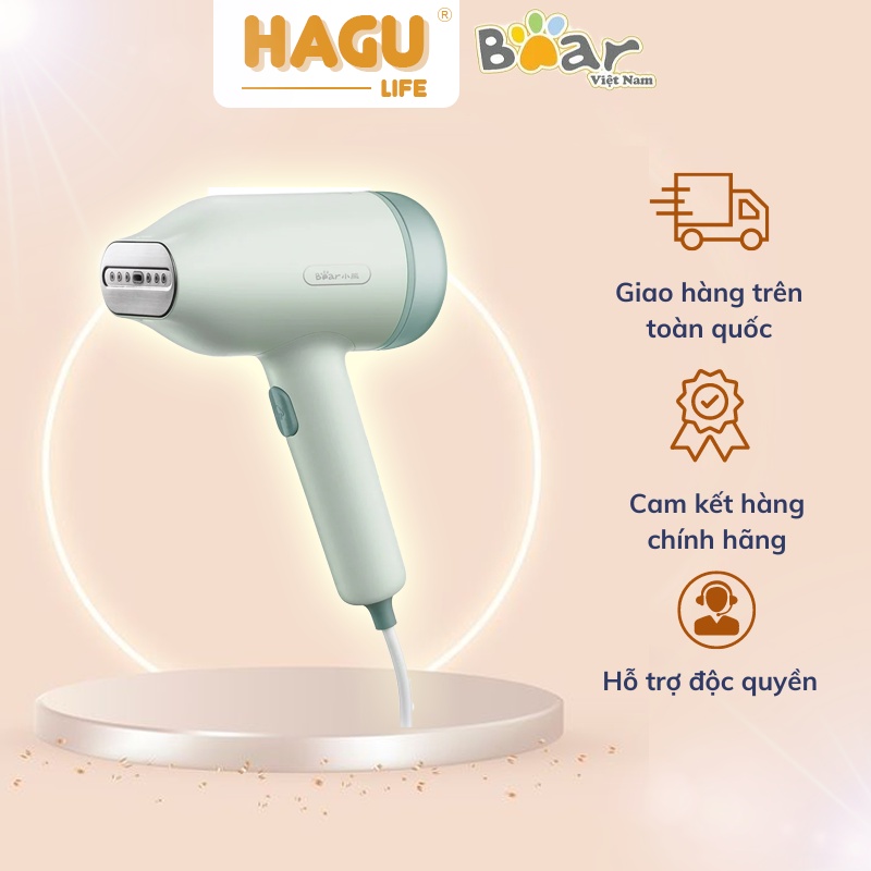 Bàn là hơi nước bàn ủi hơi nước cầm tay Bear GTJ-B10S1 - Hàng chính hãng - Bảo hành 18 tháng