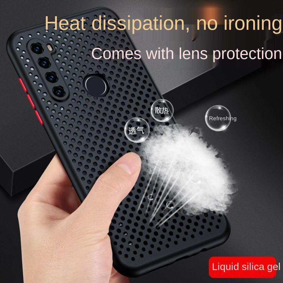 Ốp Điện Thoại Thiết Kế Tản Nhiệt Thoáng Khí Độc Đáo Thời Trang Cho Xiaomi Redmi Note8