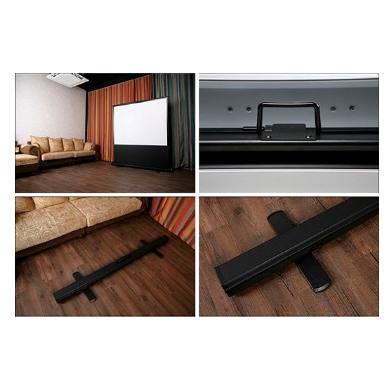 MÀN CHIẾU ĐỂ SÀN 100 INCH DALITE CHÍNH HÃNG - MÃ FU100TS, TỈ LỆ 4 : 3