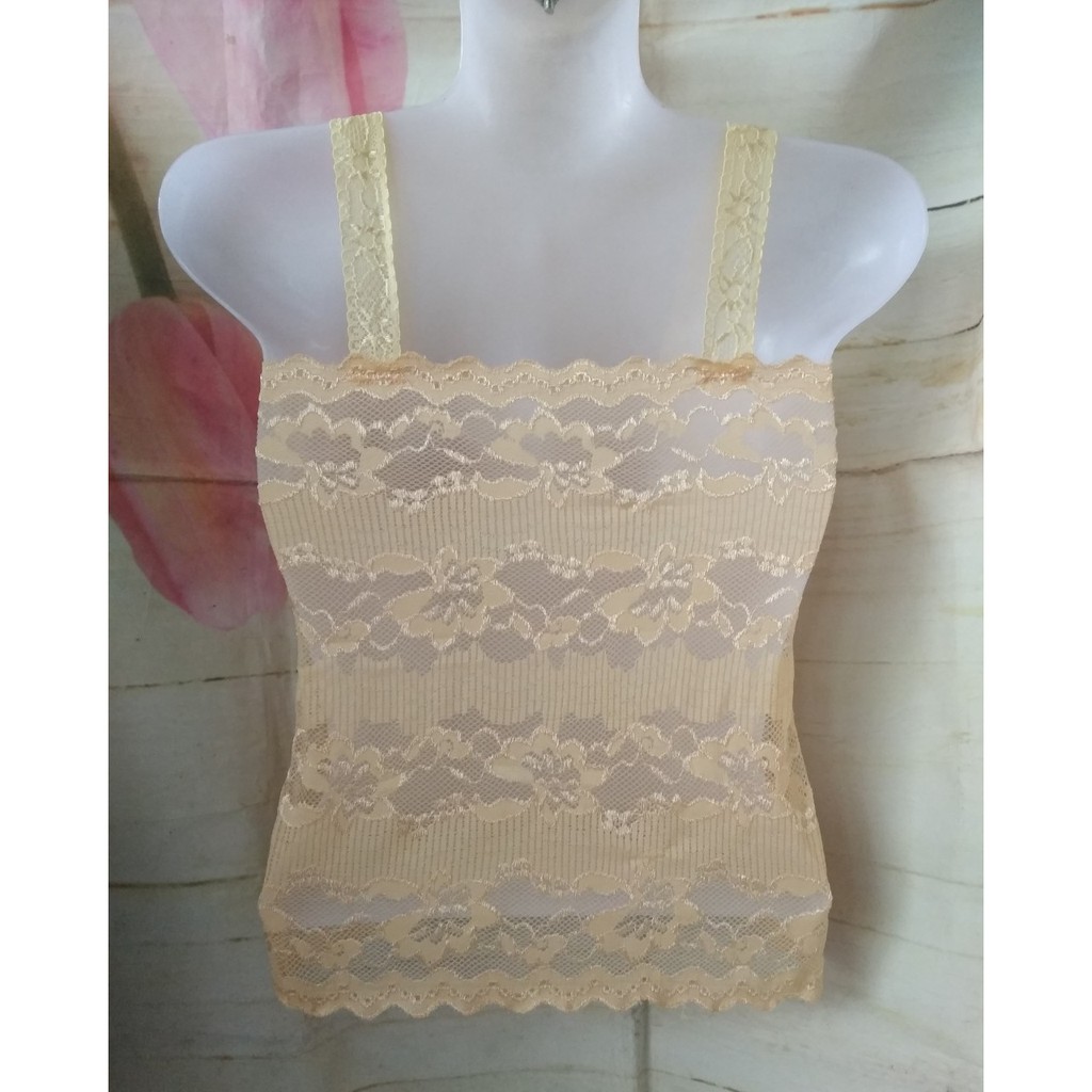 Áo ren mặc trong dáng dài không mút form nhỏ | BigBuy360 - bigbuy360.vn