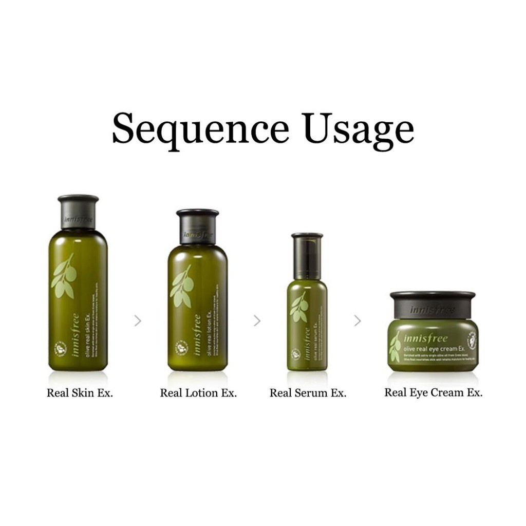 SET DƯỠNG DA INNISFREE OLIVE REAL SPECIAL KIT