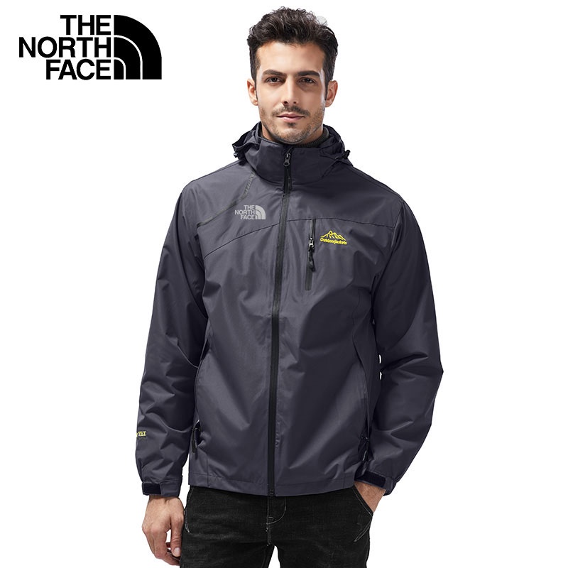 The North Face Áo Khoác Gió Có Mũ Trùm Thoáng Khí Tiện Dụng Cho Nam