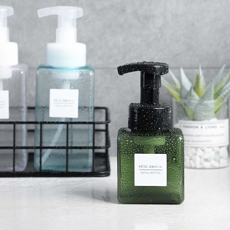 Bình chiết, chai chiết tạo bọt 250ml, 450ml, nhiều màu