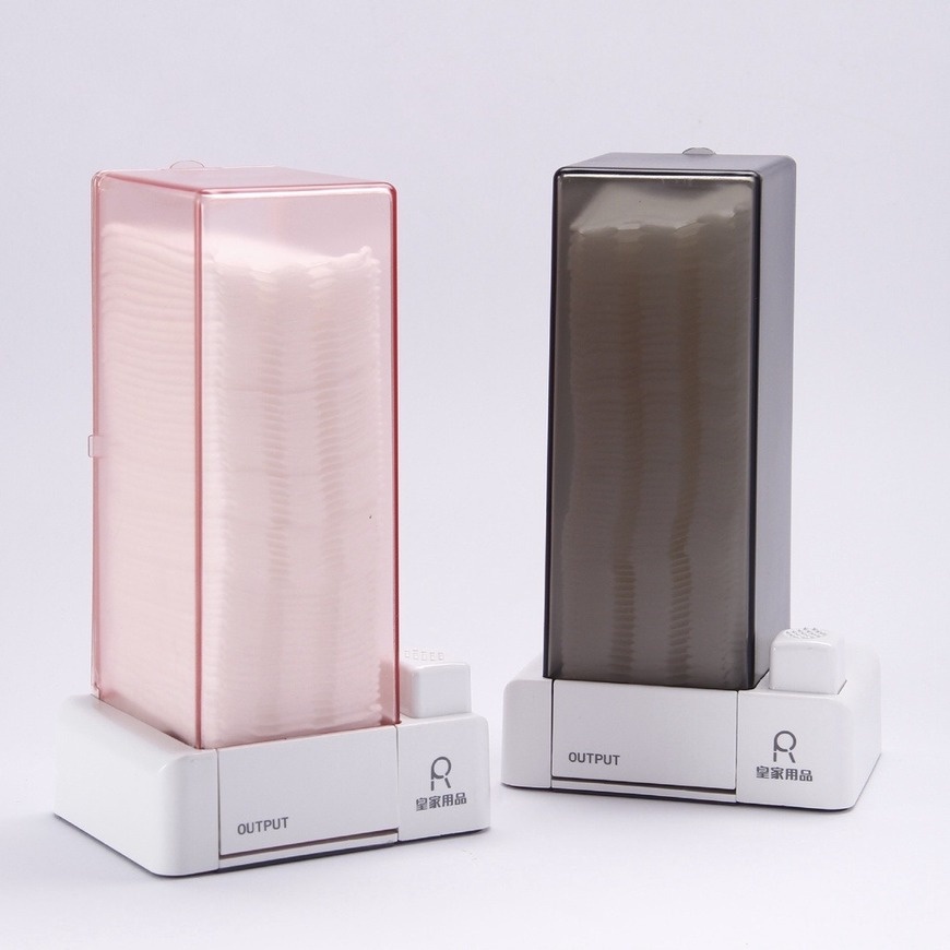 Hộp Bông Tẩy Trang Tự Động Tiện Lợi  Tiết Kiệm Không Gian