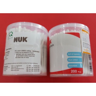 Tăm bông cotton Nuk