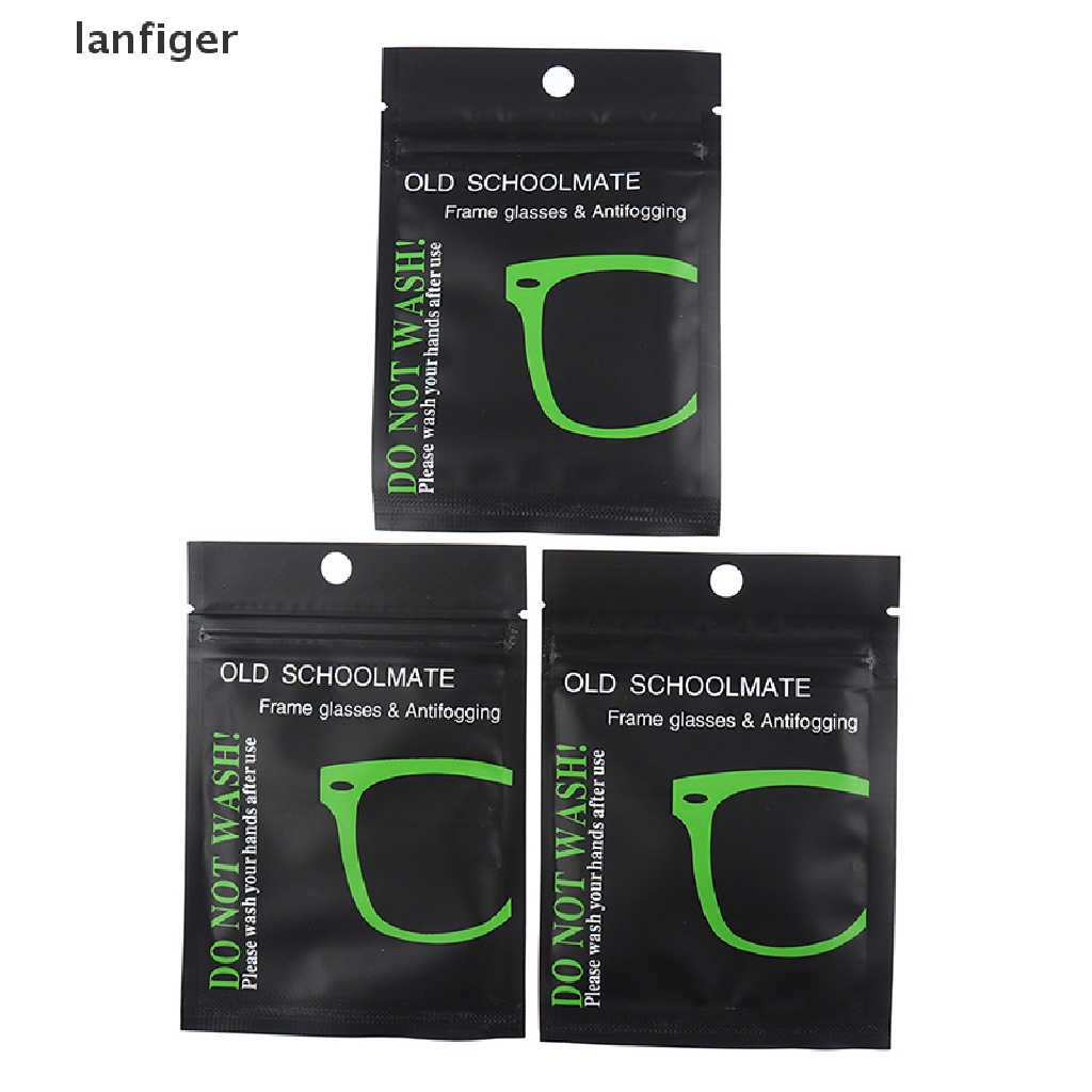 5 / 10 Khăn Lau Kính Chống Sương Mù Có Thể Tái Sử Dụng