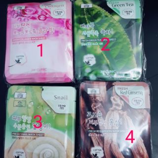 Mặt Nạ 3W CLINIC combo 10 miếng/55k