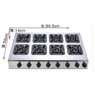 Bếp ga 8 cửa, 8 bếp, 8 hộc