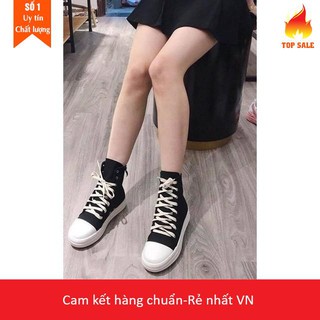 Xả kho Giày nữ [SALE Khủng-GIÁ rẻ nhất thị trường] Giầy buộc dây cao cổ Hàng đẹp