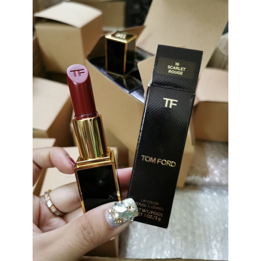 Son TF TOMFORD Vỏ Đen 07-08-09-15-16-38-80-69-LC01 Hàng Chính Hãng | BigBuy360 - bigbuy360.vn