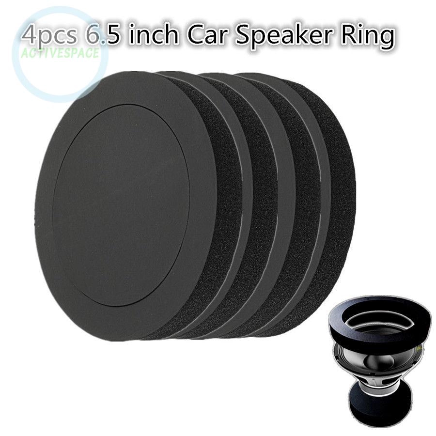 Bộ 4 miếng mút cao su cách âm 19.5cm 14.5cm 14.5cm 2.5cm cho loa xe hơi