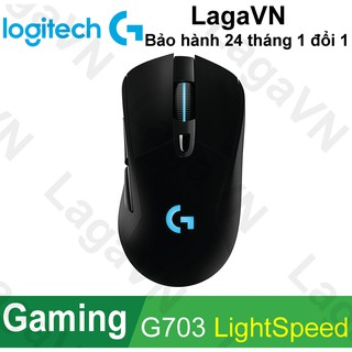Chuột game không dây Logitech G703 LightSpeed Wireless Gaming RGB LED