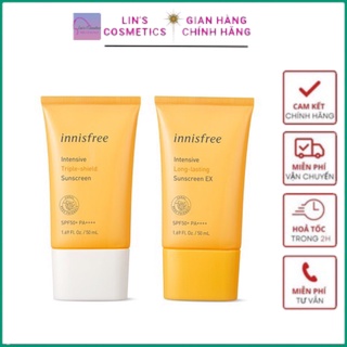 Kem chống nắng innisfree 50ml mẫu mới hàn quốc