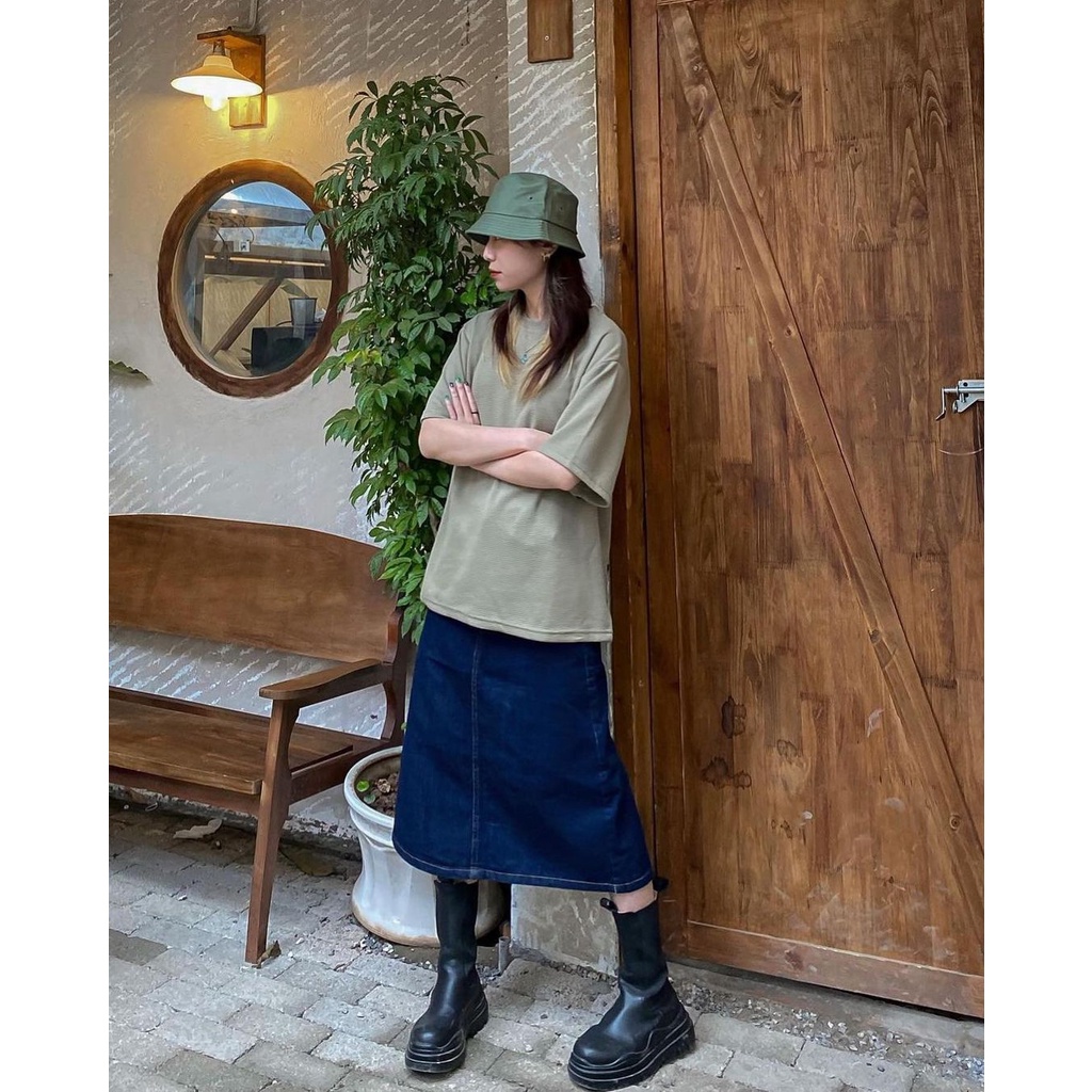 Áo phông trơn áo thun basic chất cotton tổ ong (có sẵn) | BigBuy360 - bigbuy360.vn