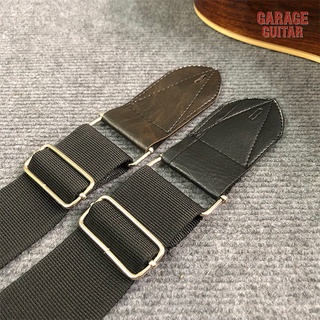 Dây đeo (strap) đàn guitar có bọc da cao cấp - Garage Guitar
