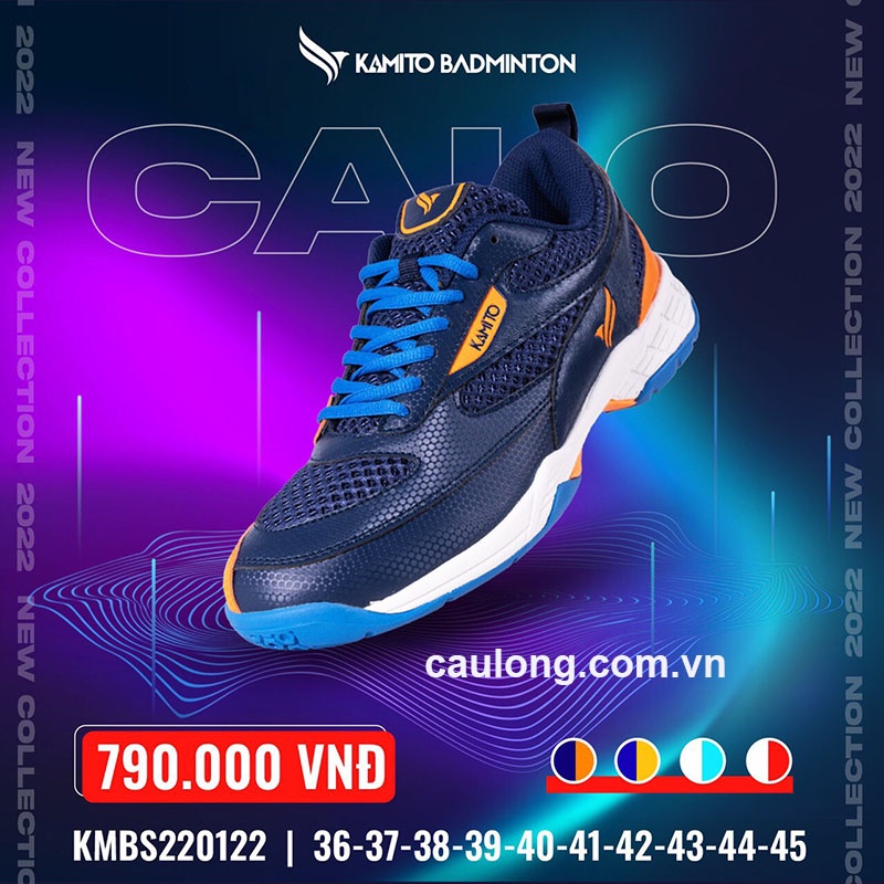 Giày Cầu Lông Kamito Calo Xanh Đen