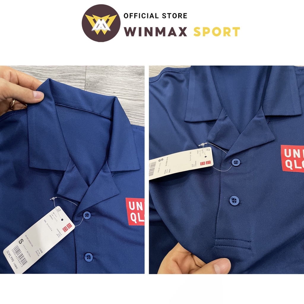 Bộ Thể Thao Đánh Tennis Uniqlo Chất Liệu Poly Thoáng Mát Novak Djokovic Bộ Sưu Tập 2022, Thời Trang Thể Thao Winmax